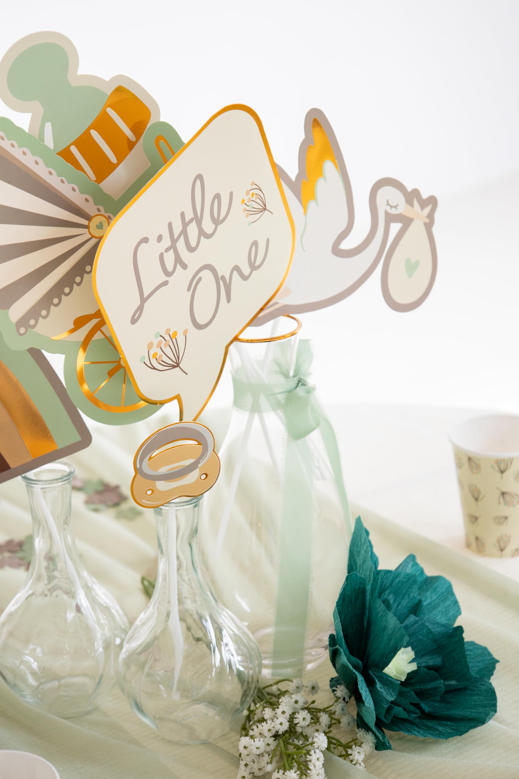 Bloomingville MINI Luchtballon Decoratie Groen - Droomachtig & Sfeervol Bloomingville MINI Luchtballon Decoratie Groen - Droomachtig & Sfeervol