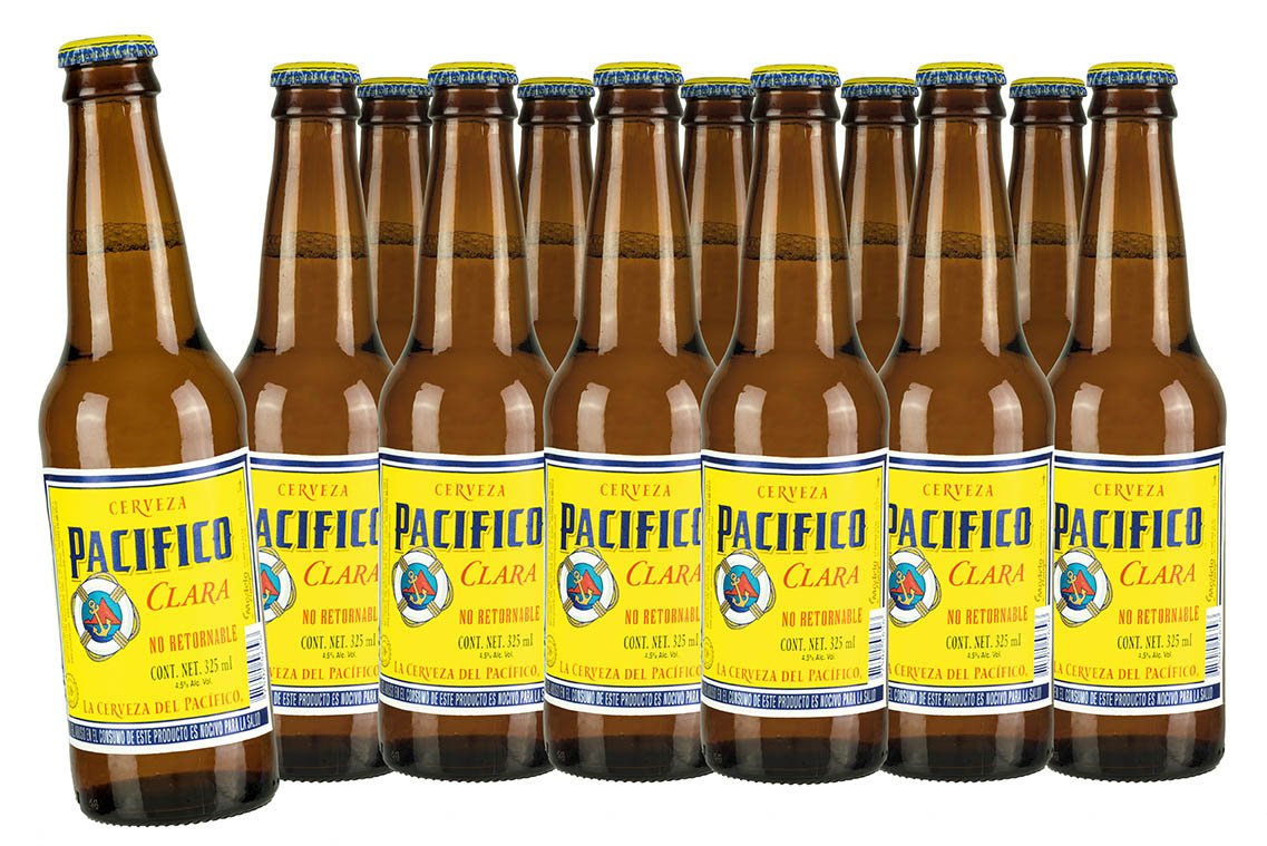 12 x Cerveza PACIFICO Clara, 4,5% vol.