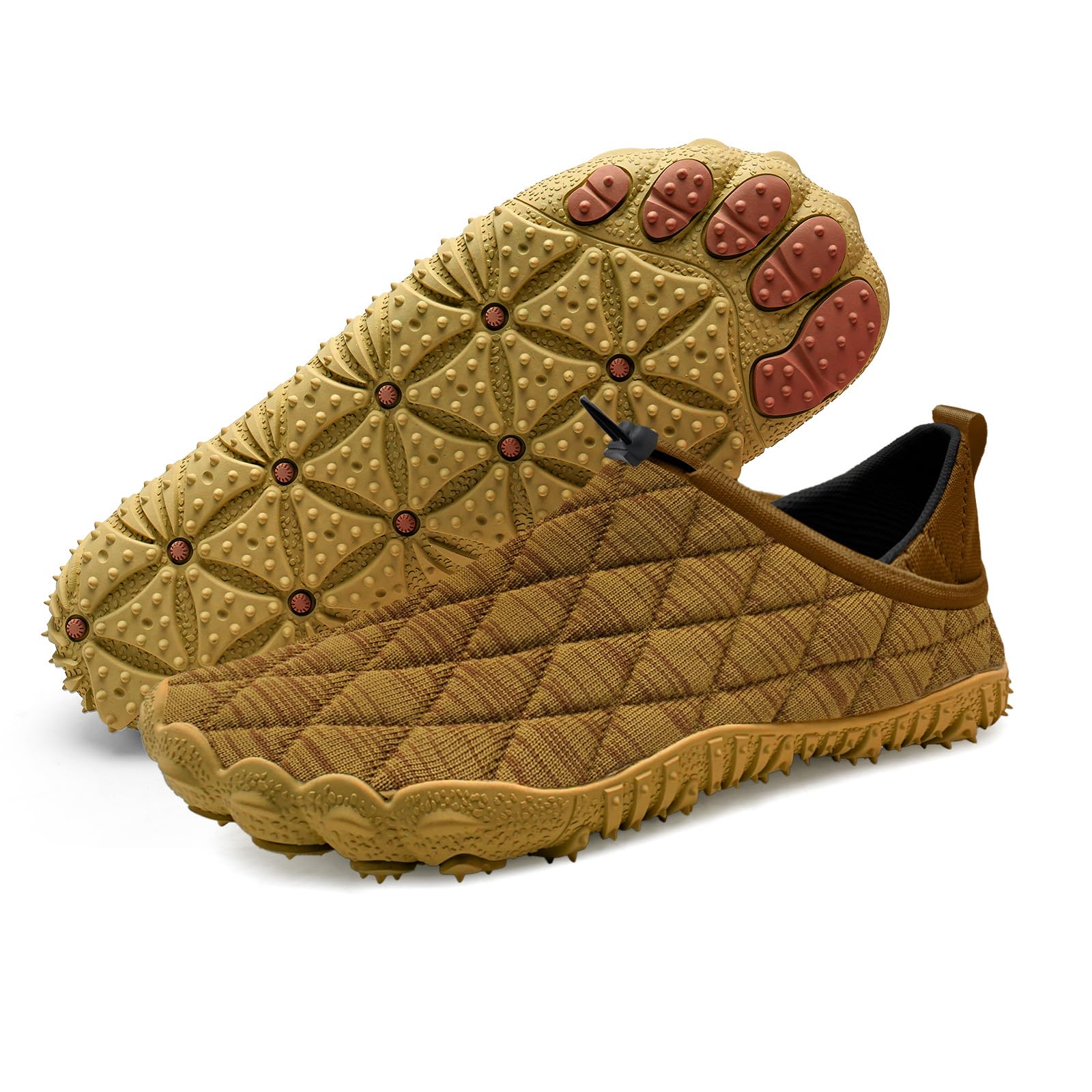 WateLves Barefoot Water Shoes Women Men Breathable Wide Toe Slip On Beach Walking Shoes Comfortable Travel Minimalist Zero Drop Sneakers