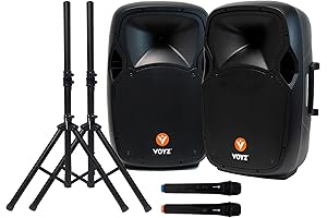 VZ-HLKIT415 15" 2000 Watt Party Speaker with Subwoofer