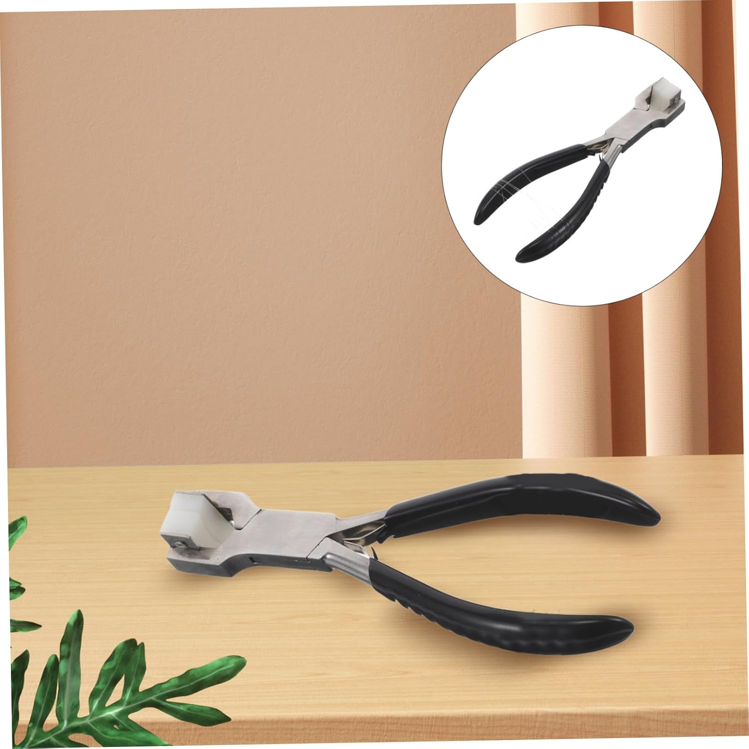 Curved Jewelry Making Pliers with Carbon Steel and Nylon Jaws, Ergonomic Craft Pliers for Metalworking Tasks and Reducing Hand Fatigue, Versatile Wire Wrapping Tools for Crafting