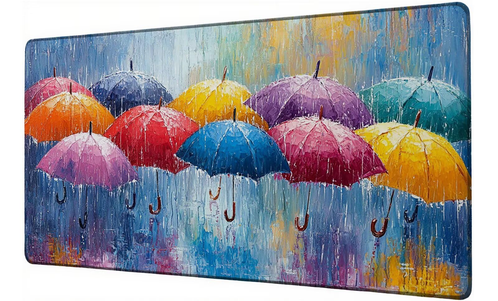 Podkładka pod mysz XXL 1200 x 600 mm kolorowa podkładka pod mysz dla graczy duża podkładka pod mysz na biurko akcesoria parasol podkładka pod mysz z antypoślizgową podstawą wodoodporna podkładka pod