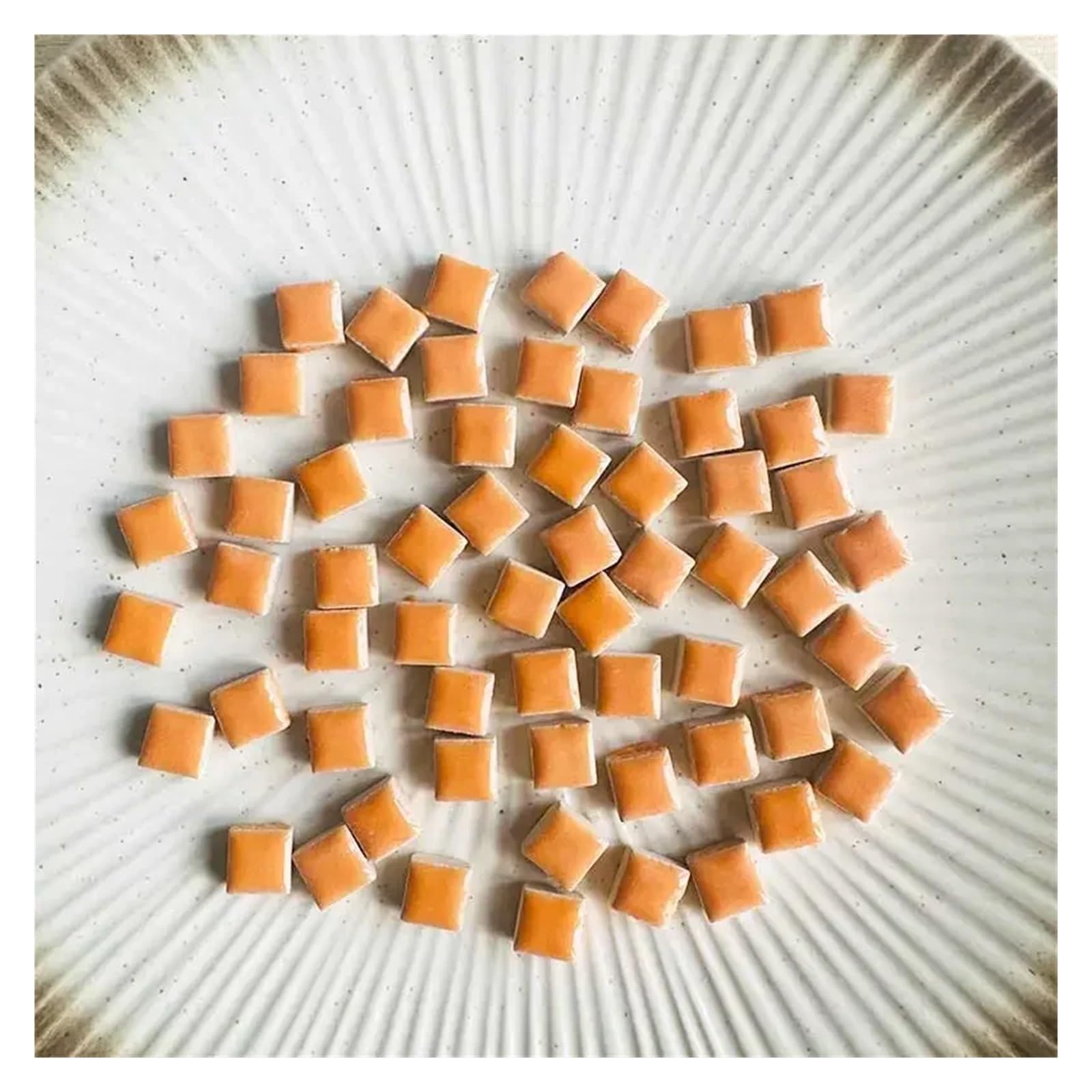 Sppeoukj Color 04 Diy 100G Ceramic Mosaic Tiles For Crafts Handmade Ornaments Wall Crafts Colorful Crystal For Decorative(Color 04)