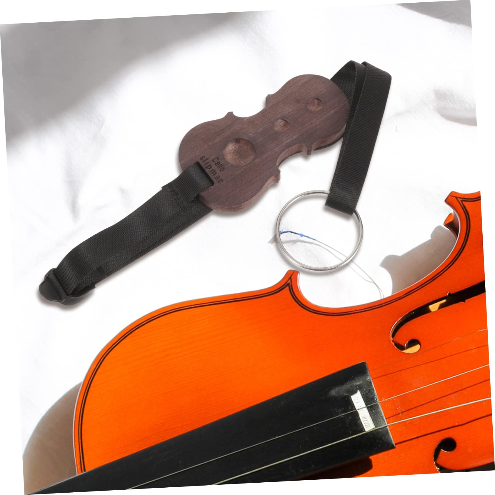 JOINPAYA Professional Cello Endpin Stopper Nonslip Pad Cello Strap Stopper Anti-skid Accessory for Stands