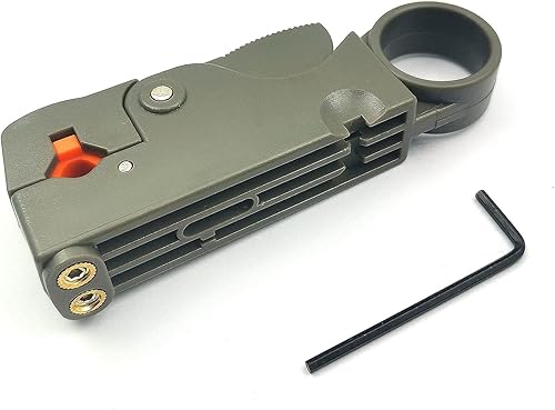 Miniatura 2 de FainWan Pelacables Coaxial Cable Coaxial Herramienta de pelado RG6 RG11 RG58 RG59 Universal