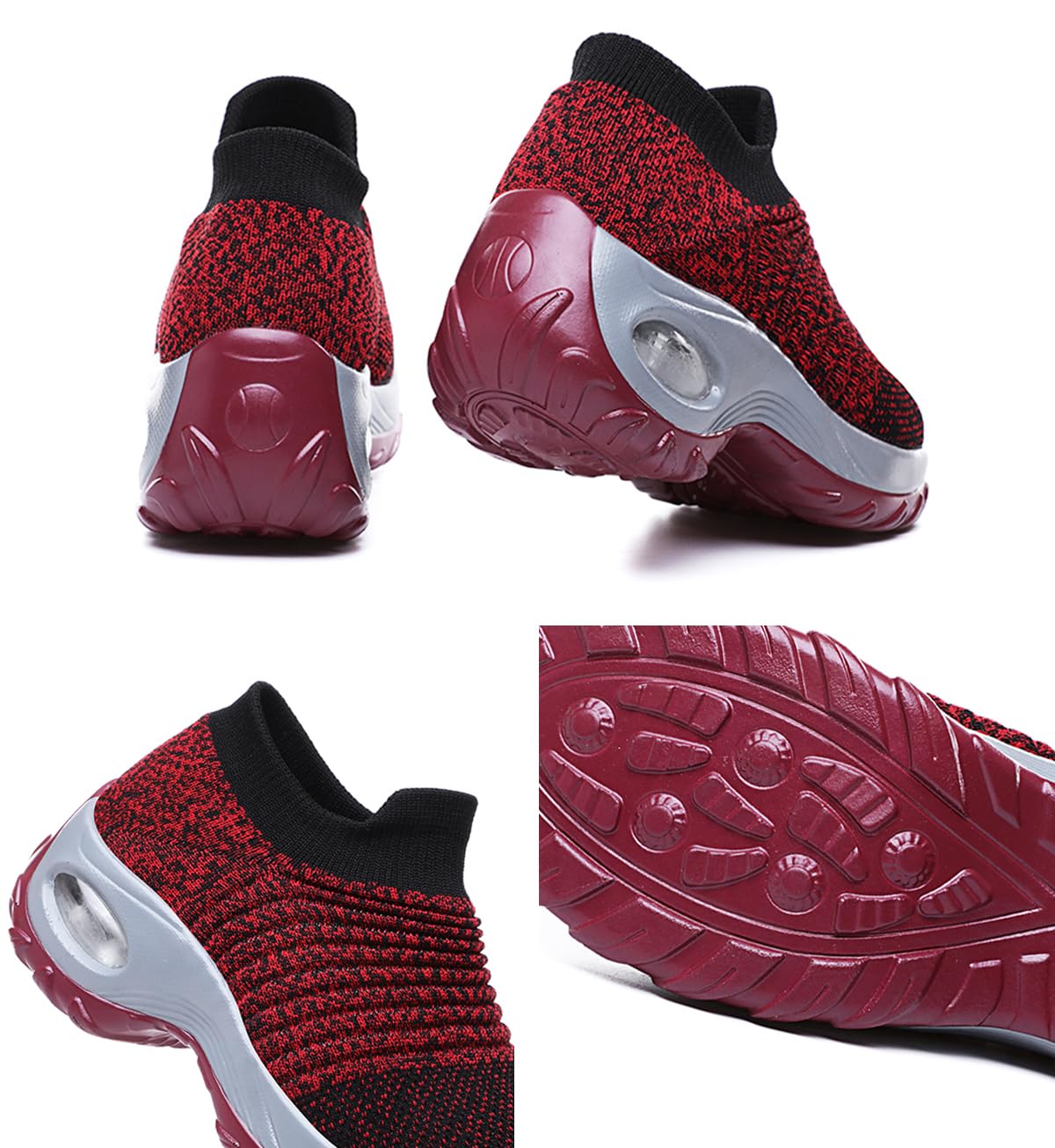Zapatos Deportivas Mujer Trabajo Zapatillas Mesh Transpirable Ligero Correr Gimnasio Sneakers