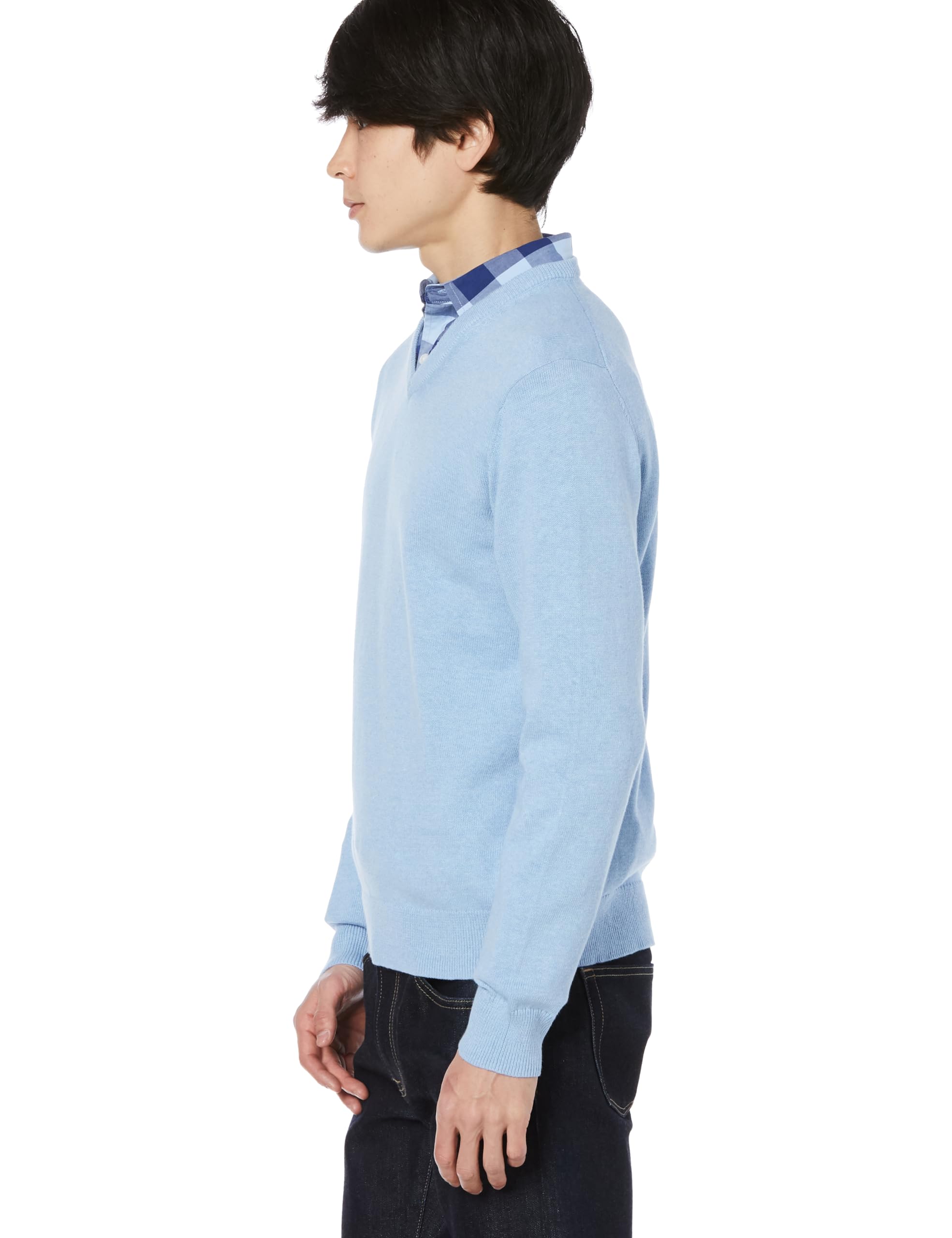 Amazon Essentials Maglione con Scollo a V (Disponibile in Taglie Extra Forti) Uomo