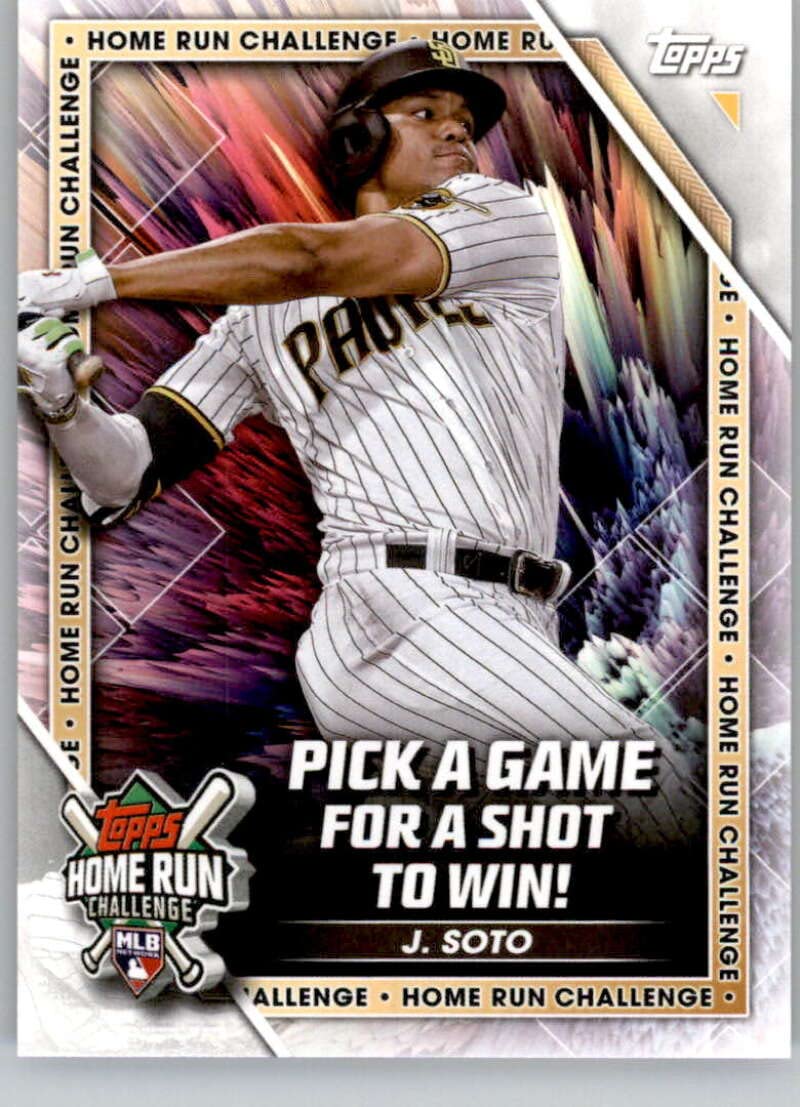 Amazon.com: 2023 Topps Home Run Challenge #HRC-6 Juan Soto NM-MT