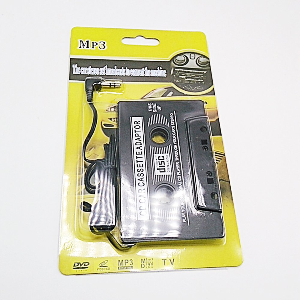 Adaptateur cassette universel 3,5 mm compatible avec iPad Mini 3/iPad Air 2/Apple iPod Touch MP3
