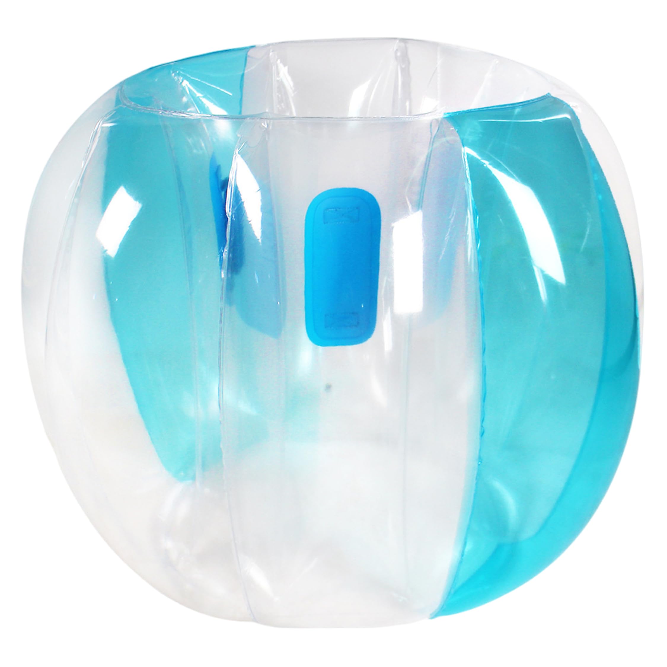 Neptuiby Zorb Ball Inflatable Bumper Ball PVC Human Bubble for Outdoor Interactive Fun Safe Fun 35.43x29.53inch Blue.