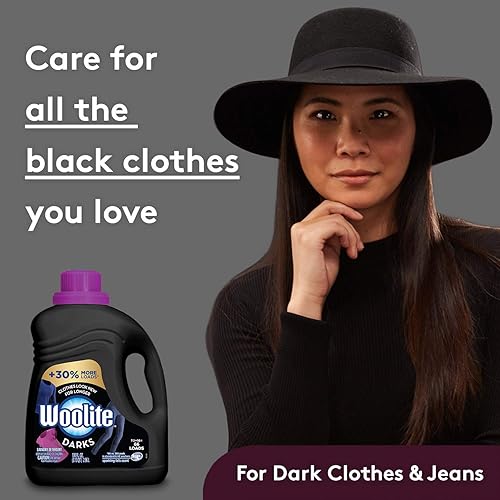 Miniatura 4 de Woolite Dark Care - Detergente para ropa, aroma Midnight Breeze, 50 onzas33 cargas. El embalaje puede variar (paquete de 2)