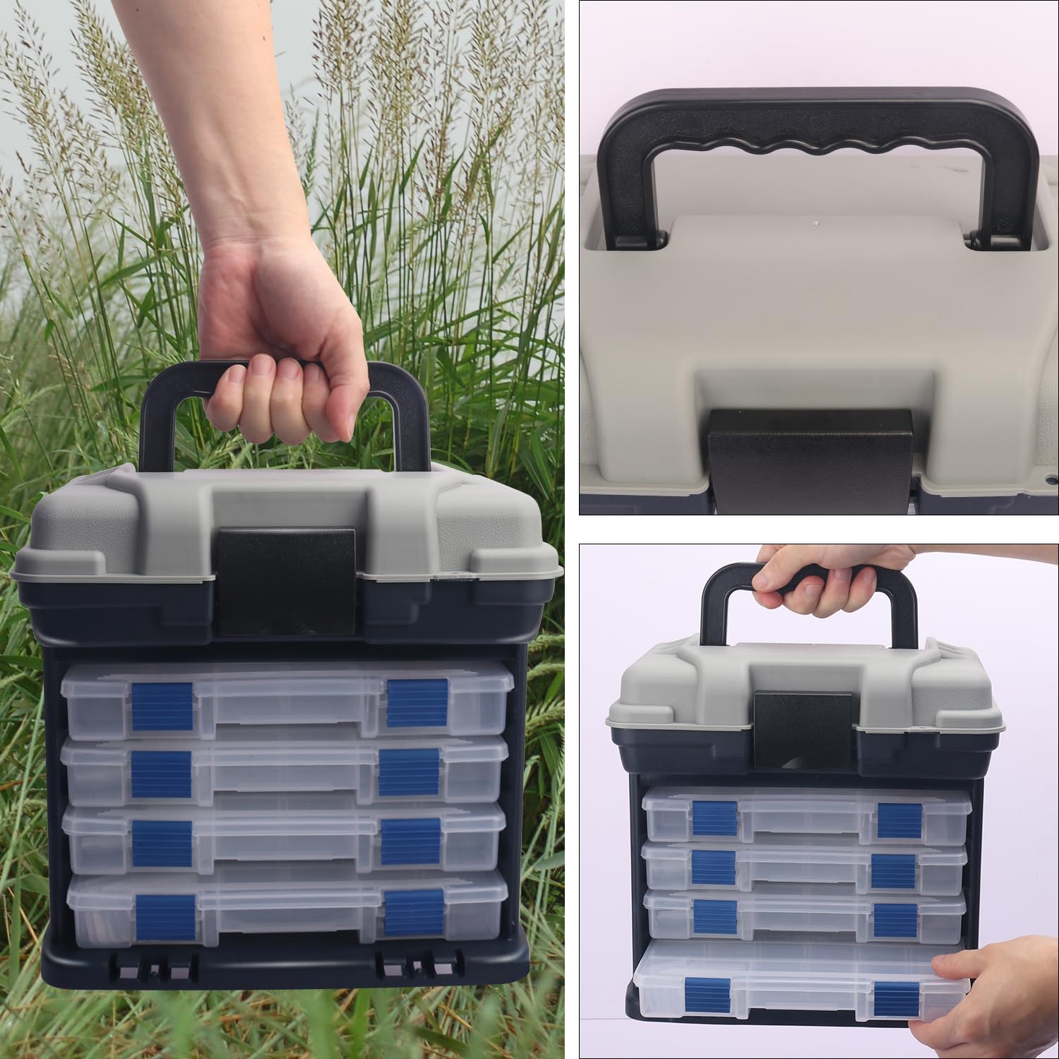 buy fishing tackle box online Mystery Tackle Box Panfish & Trout Regular Kit at Tractor Supply Co
