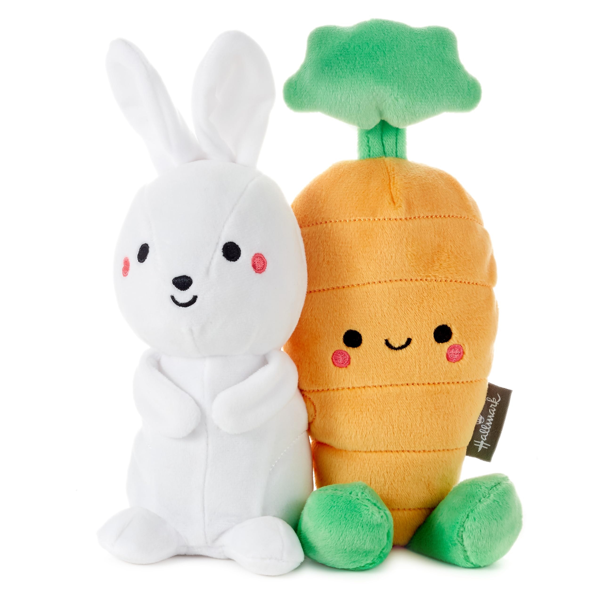 Hallmark Better Together, Bunny and Carrot Pair, Gift, Soft Toy, Teddy, Set of 2, Gift Set, Easter