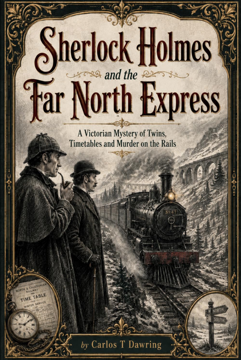 Sherlock Holmes and the Far North Express: A Victorian Mystery of Twins, Timetables and Murder on the Rails