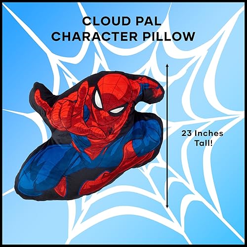Miniatura 4 de Northwest Almohada de personaje de Spider-Man Cloud Pal, 23 pulgadas, amigo de la web
