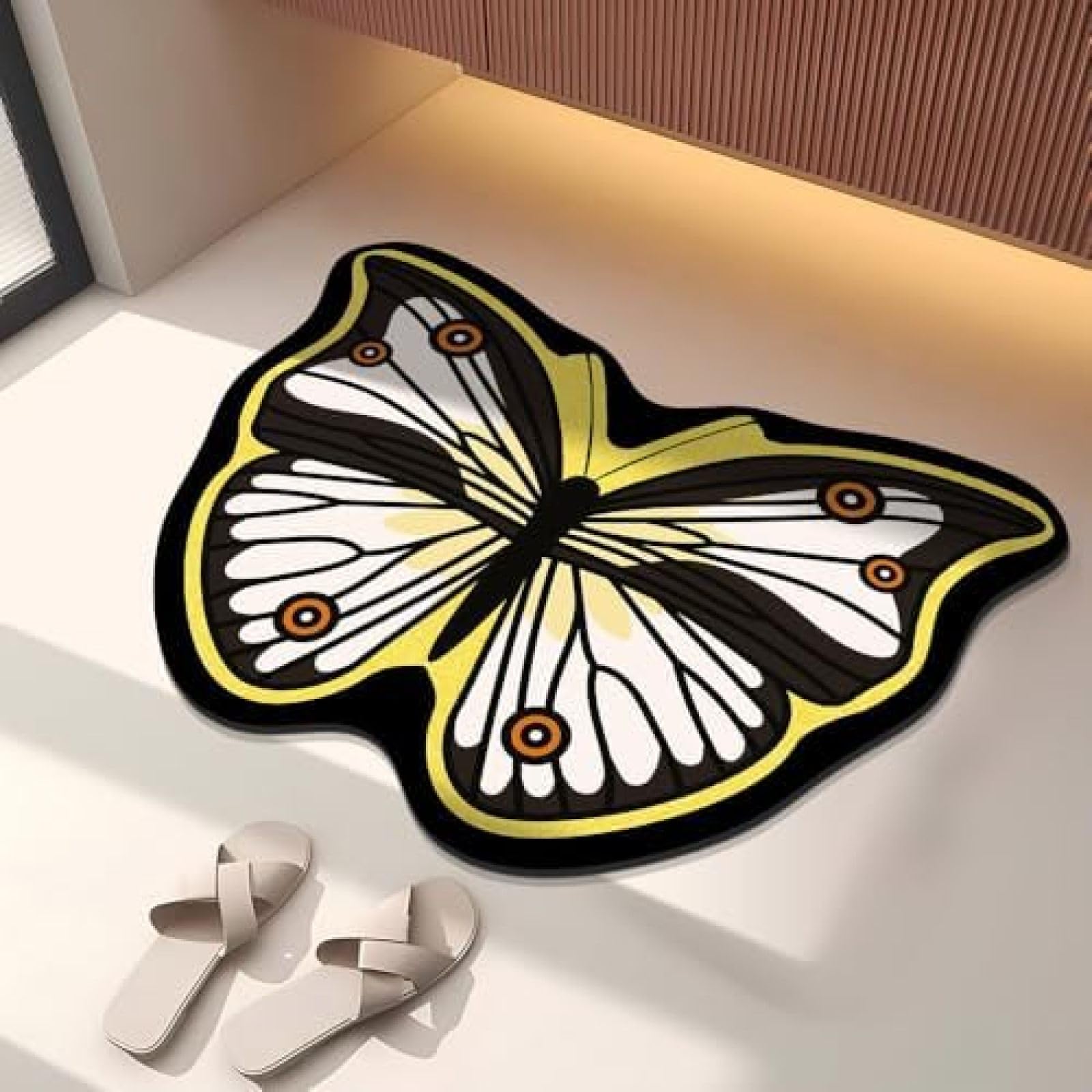 Tapis de salle de bain super absorbant pour éliminer l'eau sur le sol