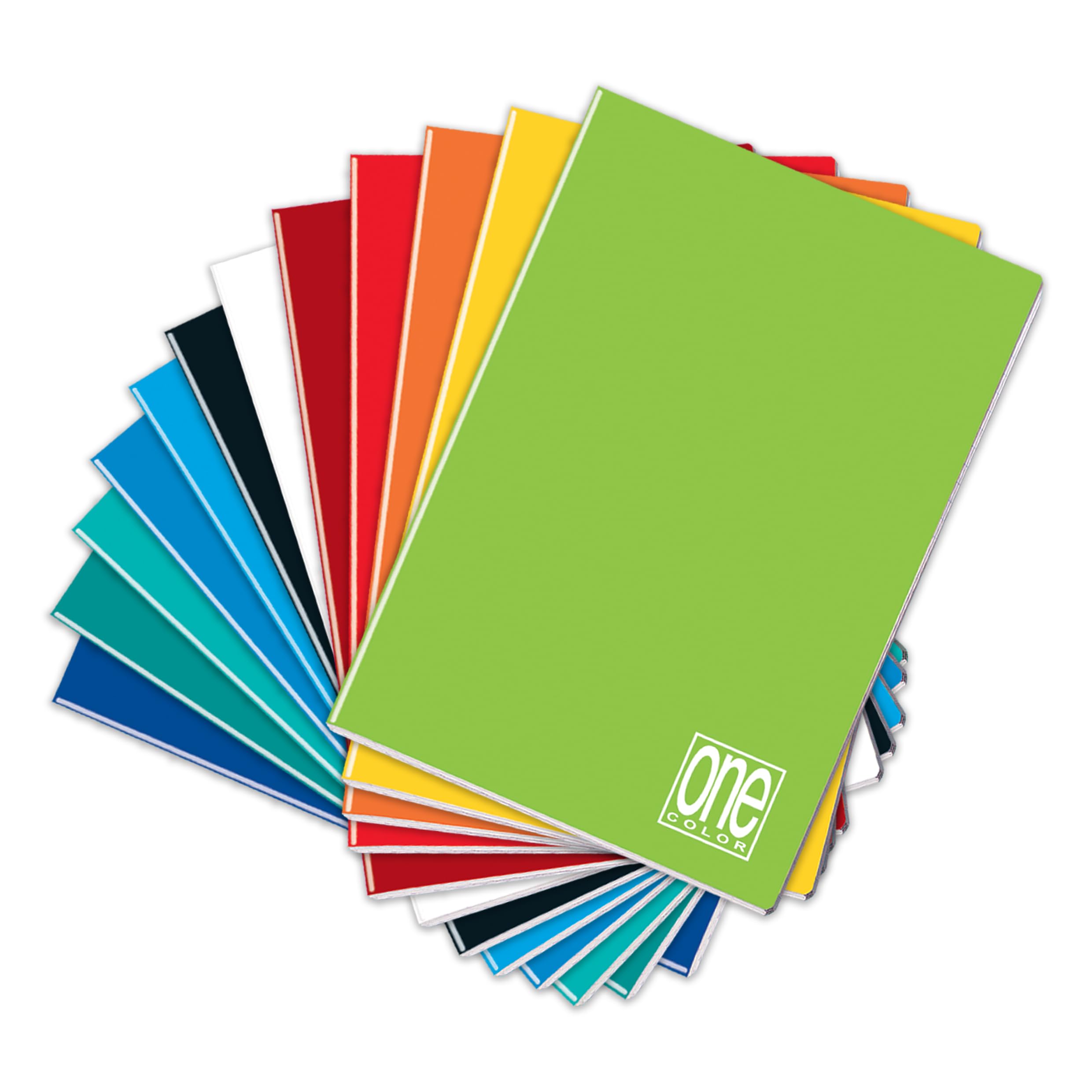 Blasetti One Color, Notebook A5, Line 0C, Line with Margin for 4th and 5th Grade, Paper 80 g/m², Pack of 10