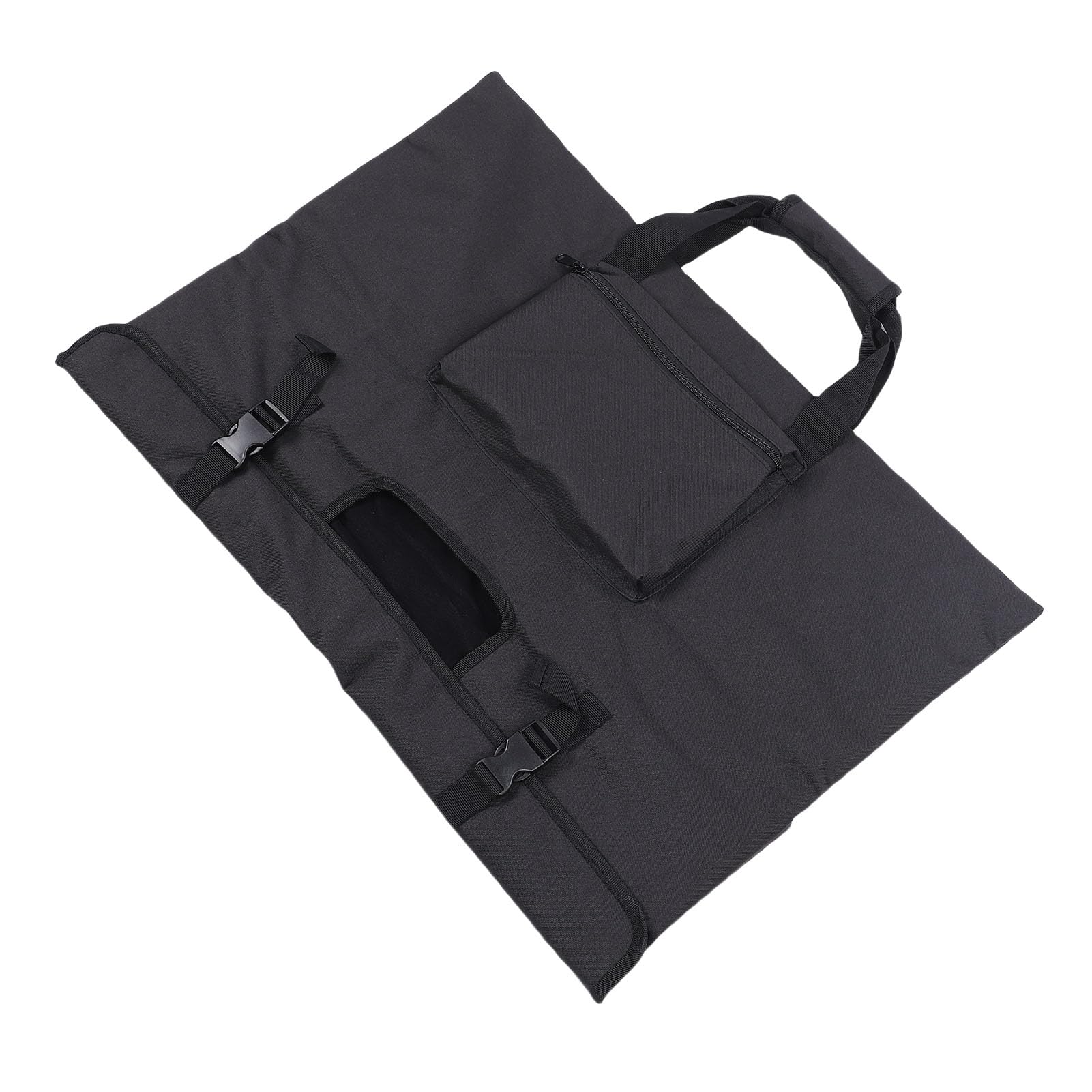Drfeify Borsa da Trasporto per Monitor da 27 Pollici, Tessuto Oxford 600D con Interno Imbottito e Tasche Multiple, Ideale per il Trasporto del Display del Computer