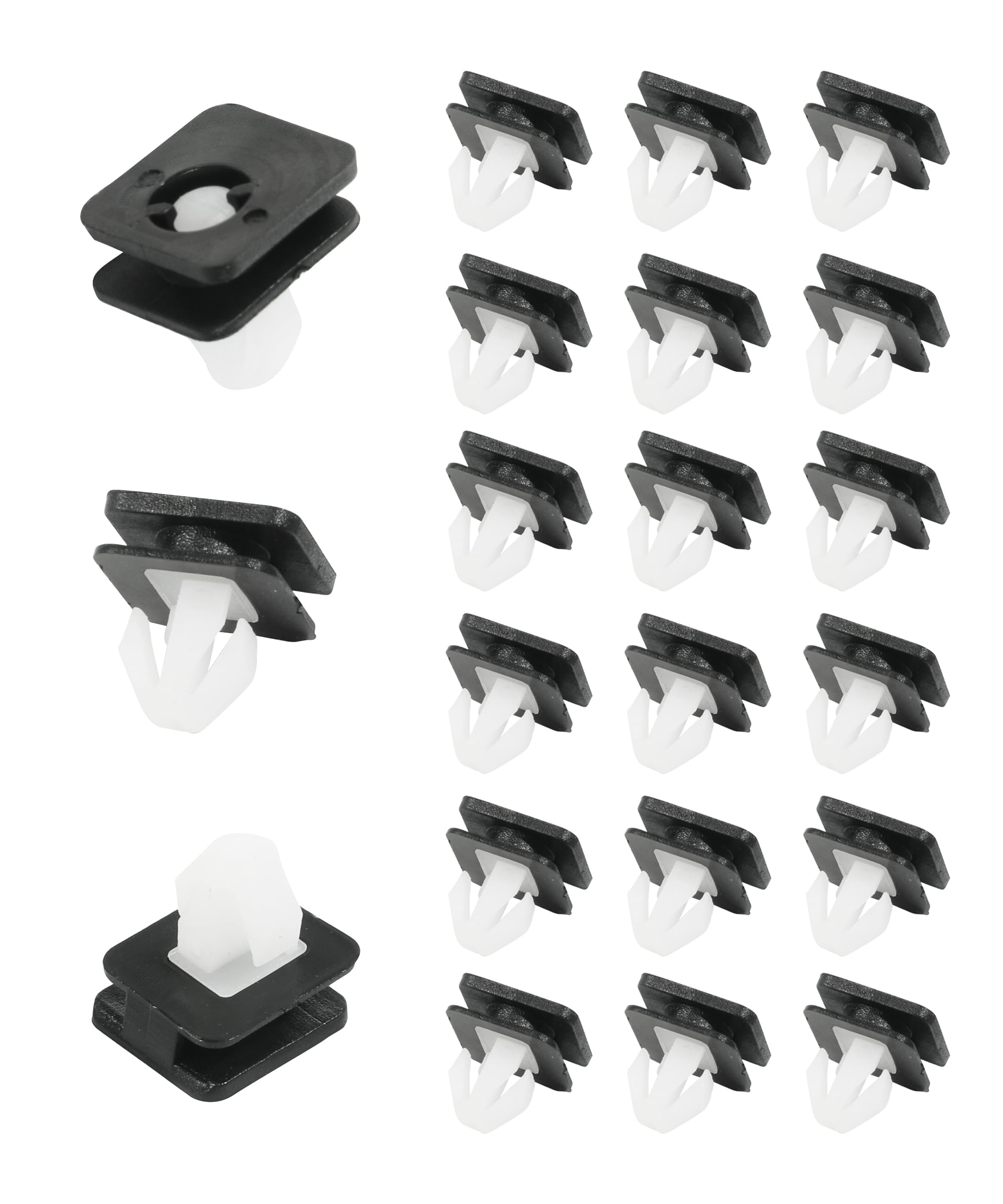 RACOONA 20pcs Automotive Clip,A Pillar Trim Clip,Car Clips A Pillar Trim Hardware Windshield Moulding,Car Accessories A-Pillar Trim Clips Retainer Windshield Moulding Clip,Replace OEM BB5Z-78519R44-A