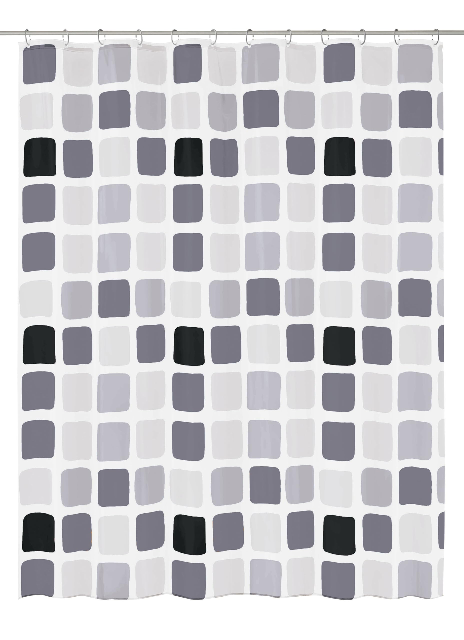 Kleine Wolke 180 x 200 cm Sonny Shower Curtain, Charcoal