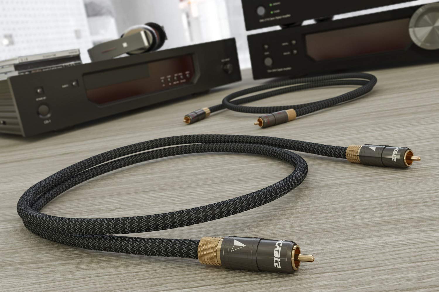 Ricable MR1 MAGNUS 2 x 1 mt - Cavo High-End Audio Stereo RCA di segnale