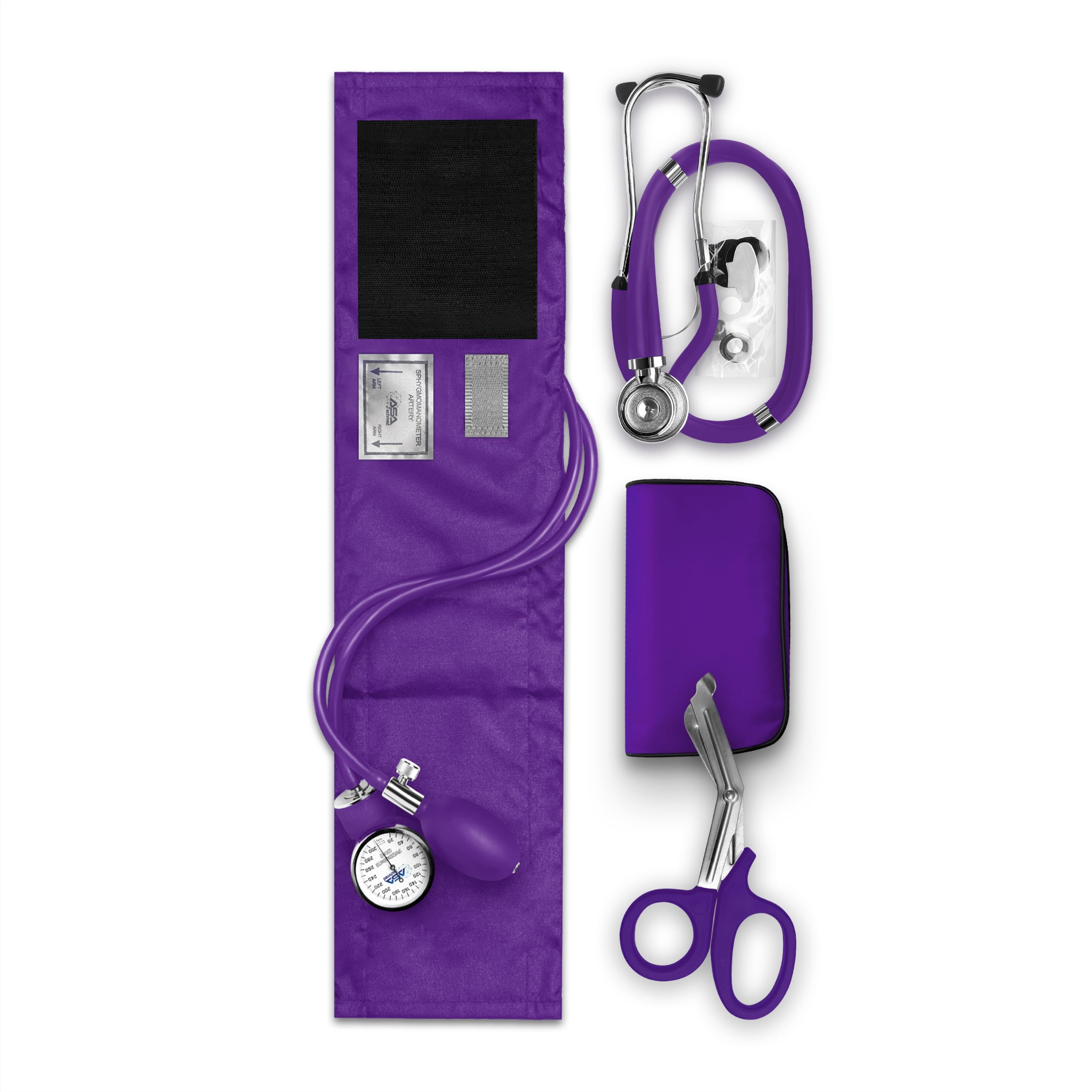 Nurse EMT Starter Pack - Stethoscope & Blood Pressure Monitor -10