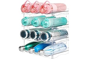 Water Bottle Holder: Stackable Storage Solution for Your Kitchen