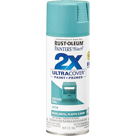 Rust-Oleum Painter's Touch 2X Ultra Cover Spray Paint for Safeguarding Bird Baths