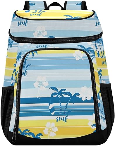 Multicolor formas abstractas 36 latas mochila enfriadores aislados enfriador para viaje mens almuerzo mochila