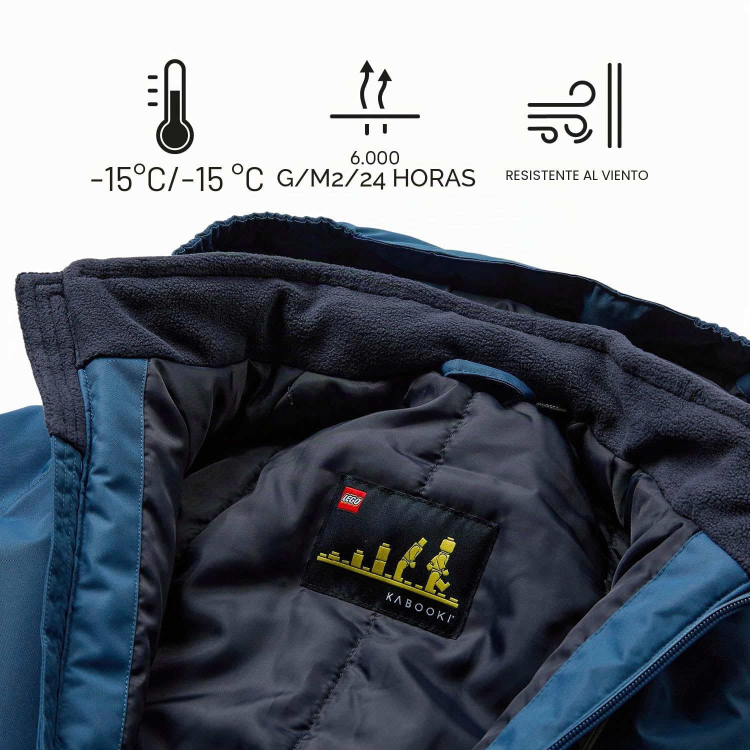 Kabooki Lego Wear Unisex Tec Schneeanzug Wasserdicht, Winddicht, Atmungsaktiv, Warm Traje para nieve Niños (Pack de 1)