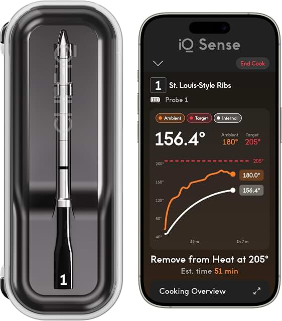 CHEF iQ Sense Smart Wireless Meat Thermometer (Gen3)
