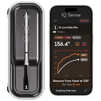 CHEF iQ Sense | Smart Wireless Meat Thermometer | Ultra-Thin