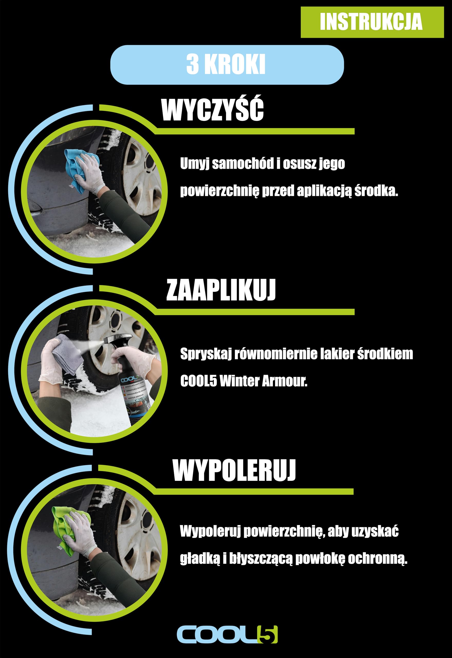 Winter Armour - ochrona lakieru samochodowego i powłoka antykorozyjna XXL, 1000 ml