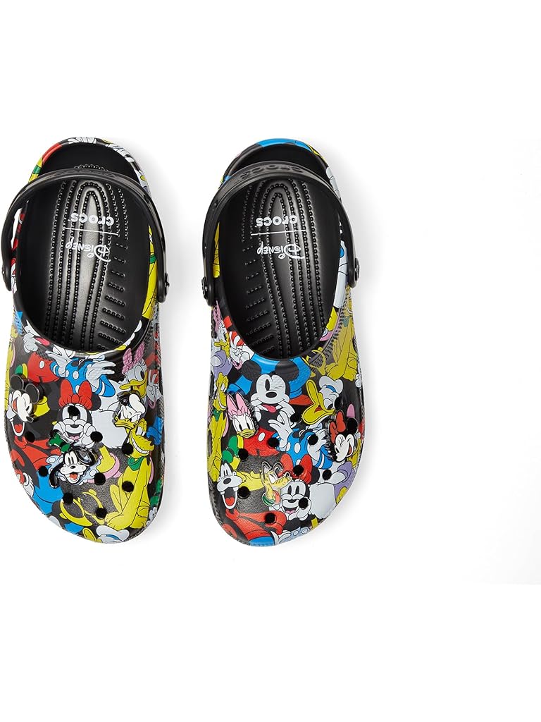 Black Crocs Disney Mickey Mouse Clogs