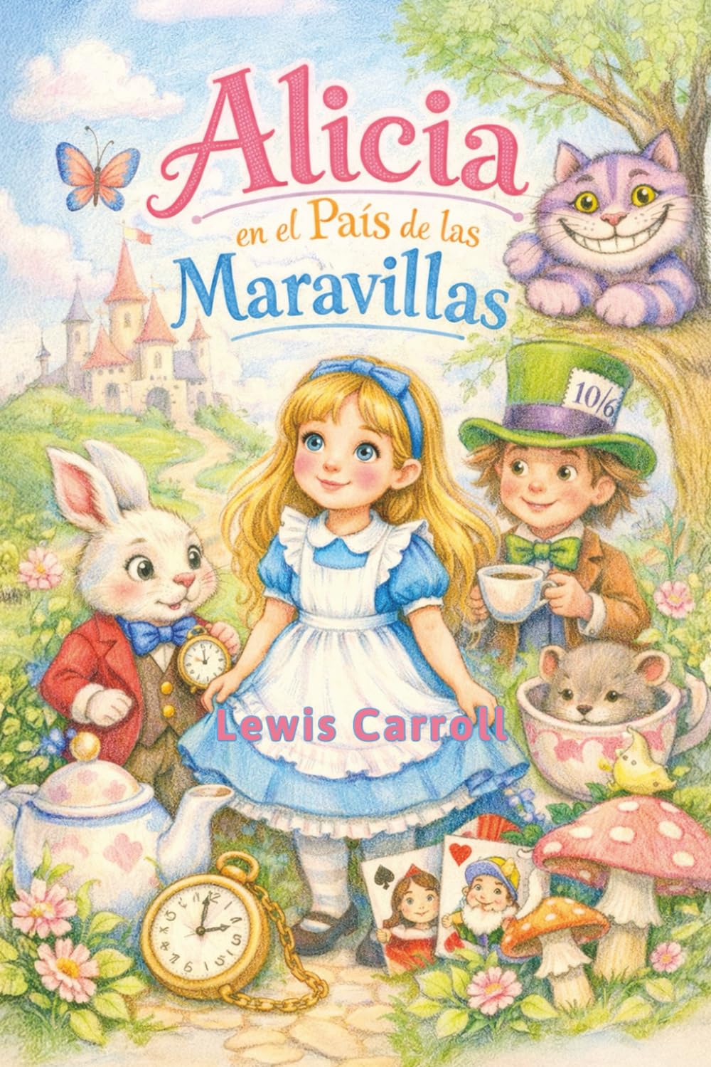 Las aventuras de Alicia en el País de las Maravillas: A través del agujero de conejo de la imaginación
