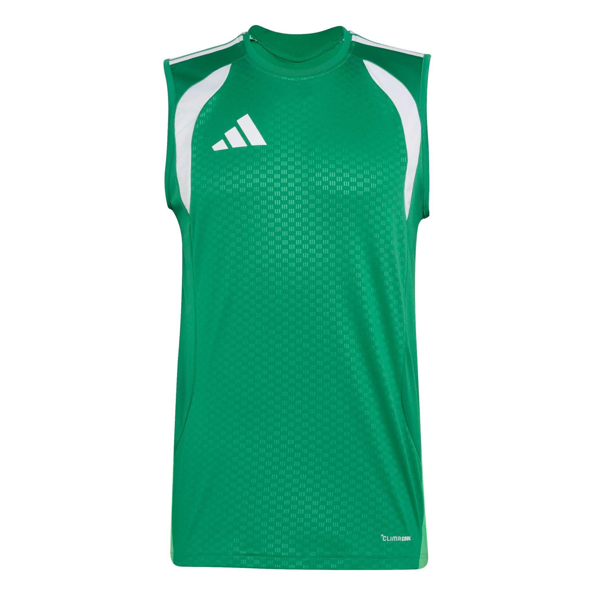 adidas Men's Tiro 26 Competition Sleeveless Shirt, Team Green, XXL