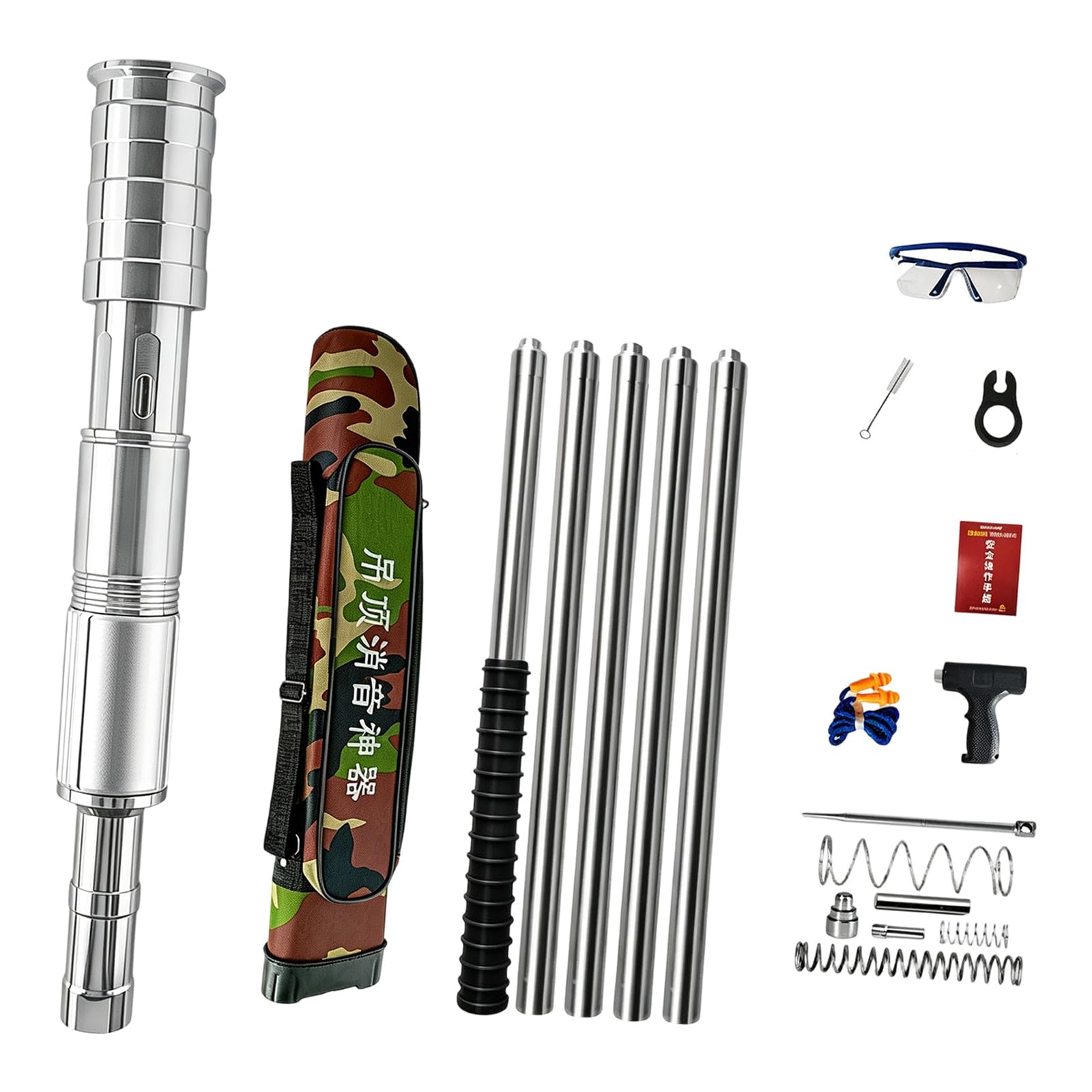 Multipurpose Steel Fastener for Ceiling Installation and Framing Includes Gloves Goggles and Earplugs Unguis