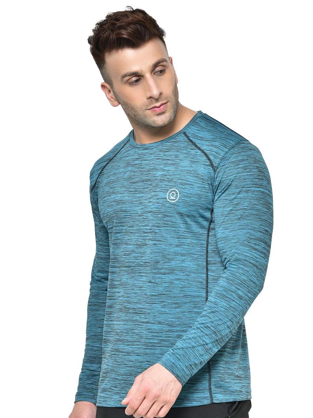 CHKOKKOMen's Polyester Regular Fit T-Shirt