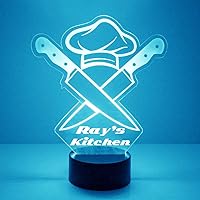 Vista 9 de Letrero de nombre LED personalizado para enfermera/RN con control remoto, letrero de nombre iluminado y luz de noche personalizada con nombre