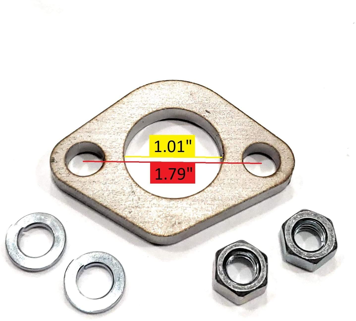 Amazon.com: ARSPORT Stainless Steel Exhaust Flange for: Predator