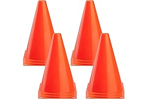 CARTMAN Plastic Training Cones: The Ultimate Agility Markers for Practice and Play
