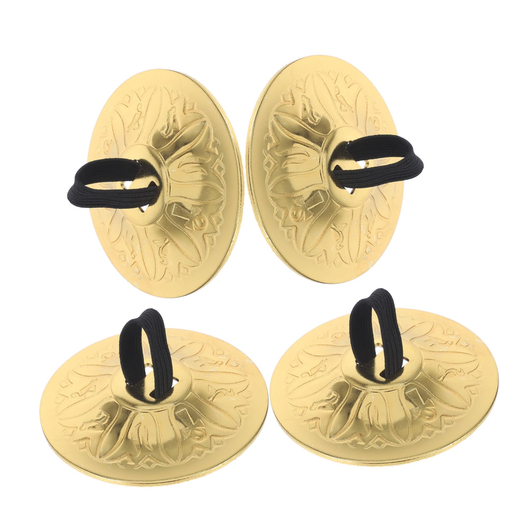 CLISPEED 2pares Platillos De Dedo Para Bailar Juguetes Divertidos Platos Bateria Platillos De Dedos Crotalos Comprar