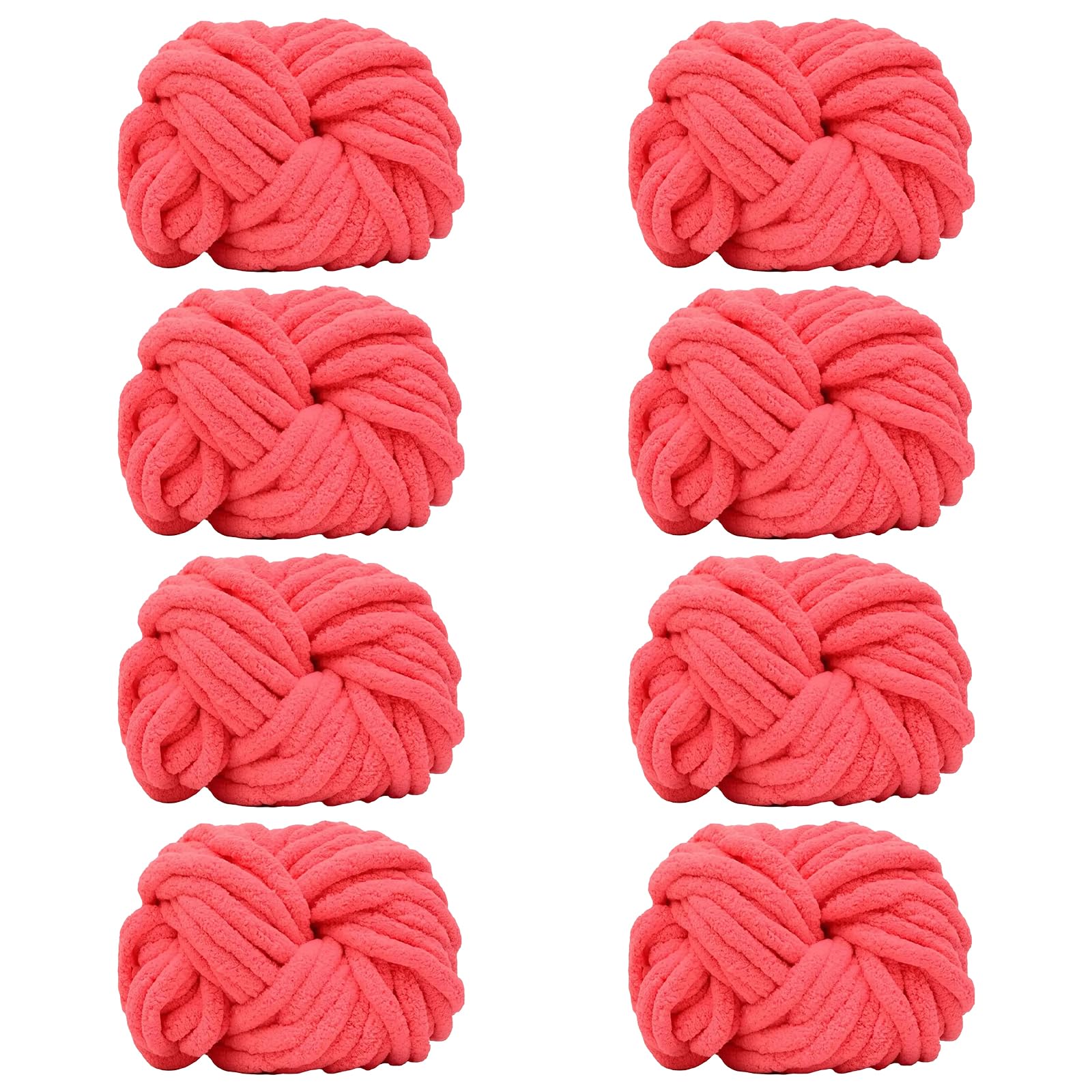 Laine épaisse Maxee Lot de 8 pelotes XXL pour tricot bras et couverture douillette