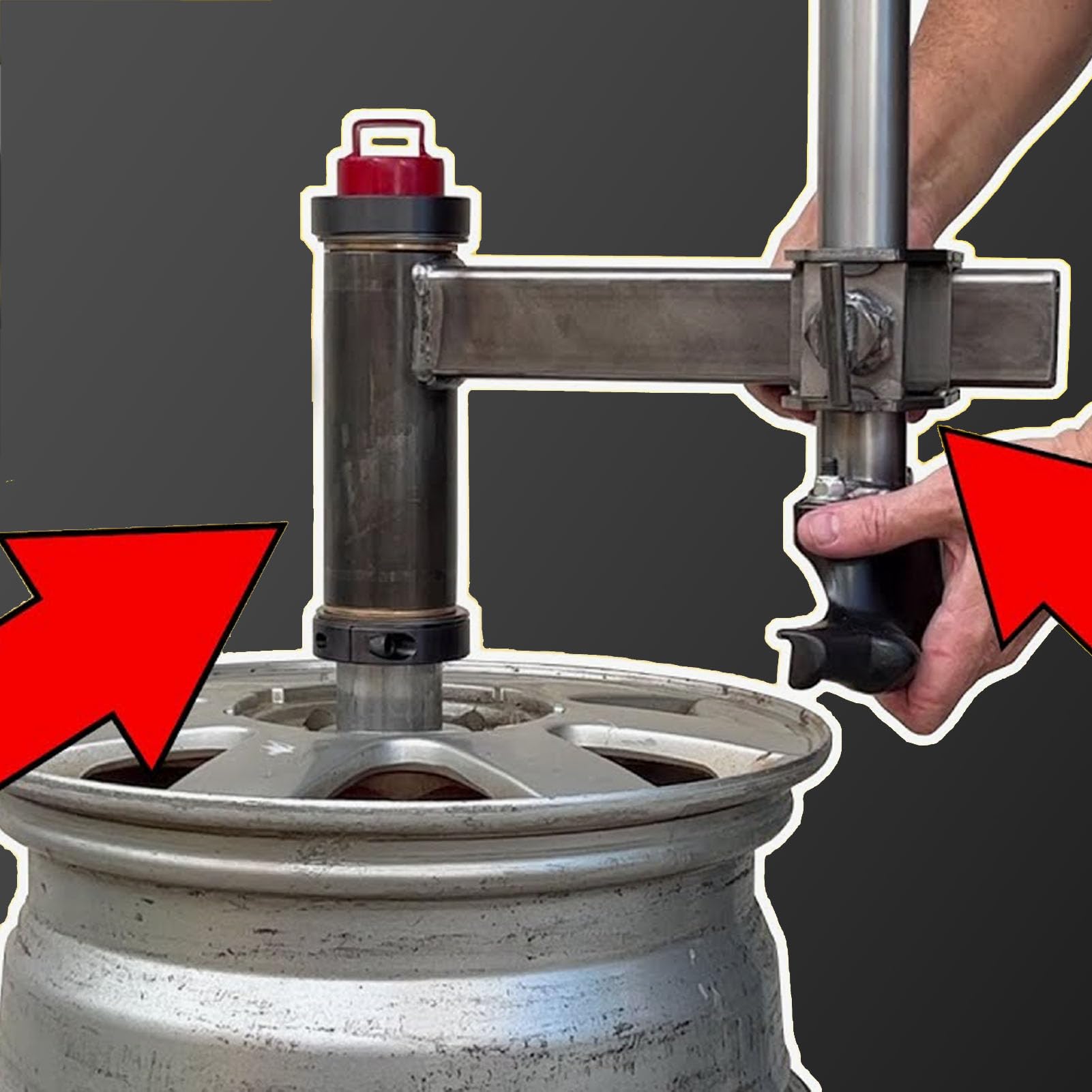 Cambiador Manual De Neumáticos Con Modificación De Cabeza De Pato, Kit