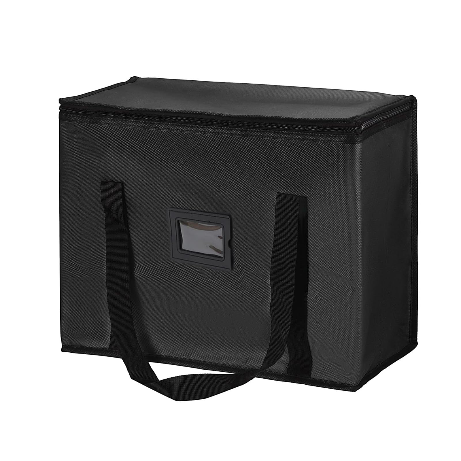 Food Delivery Bag - Large Insulated Food Bag, Reusable Thermal Bag for Hot Food Delivery, Heavy-Duty Grocery Tote, Catering & Restaurant Delivery Bags, Foldable & Leakproof Transport Carrier