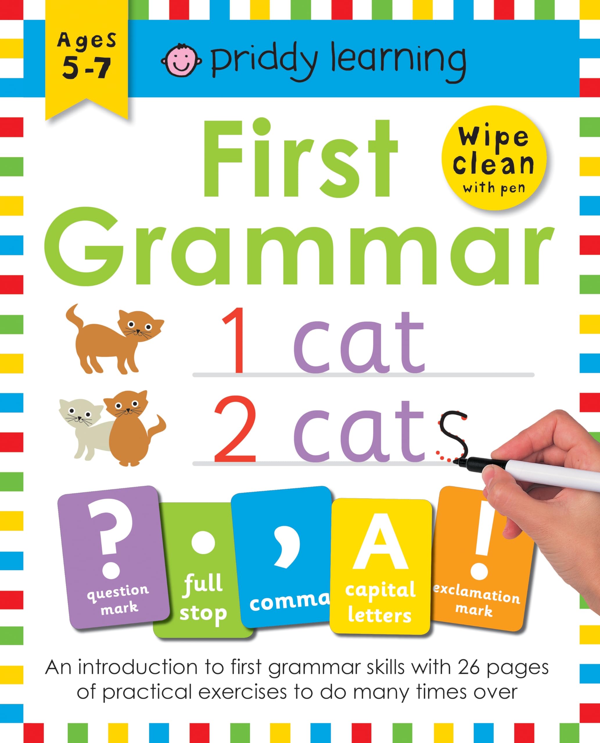 First Grammar: Wipe Clean Workbooks Paperback – 16 May 2017
