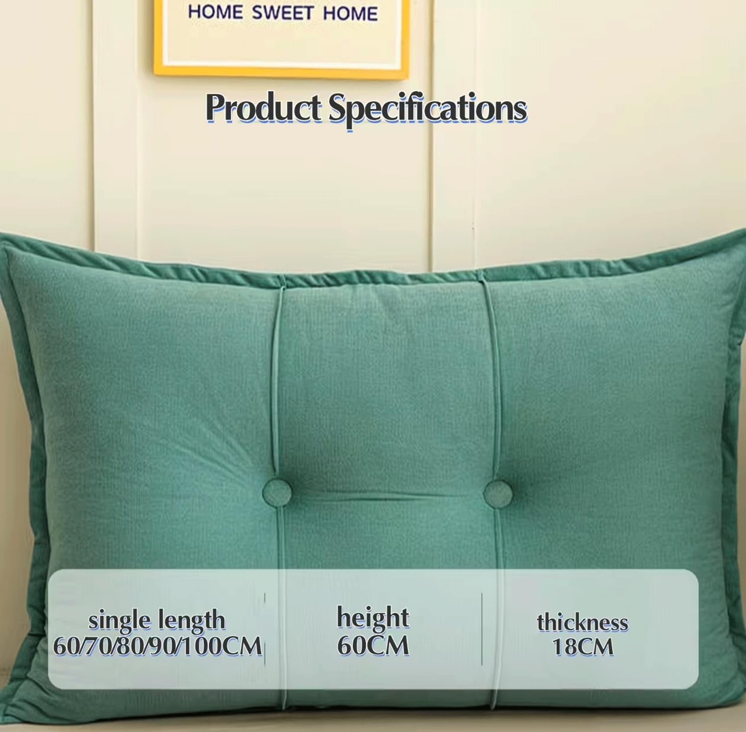 Großes Bett Kopfkissen Kissen Wand Kissen Kombination Daybed Kissen