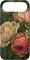 Vista 27 de Funda para iPhone 12/12 Pro Boho Shabby Chic Bohemio Rosas Vintage Flores Floral