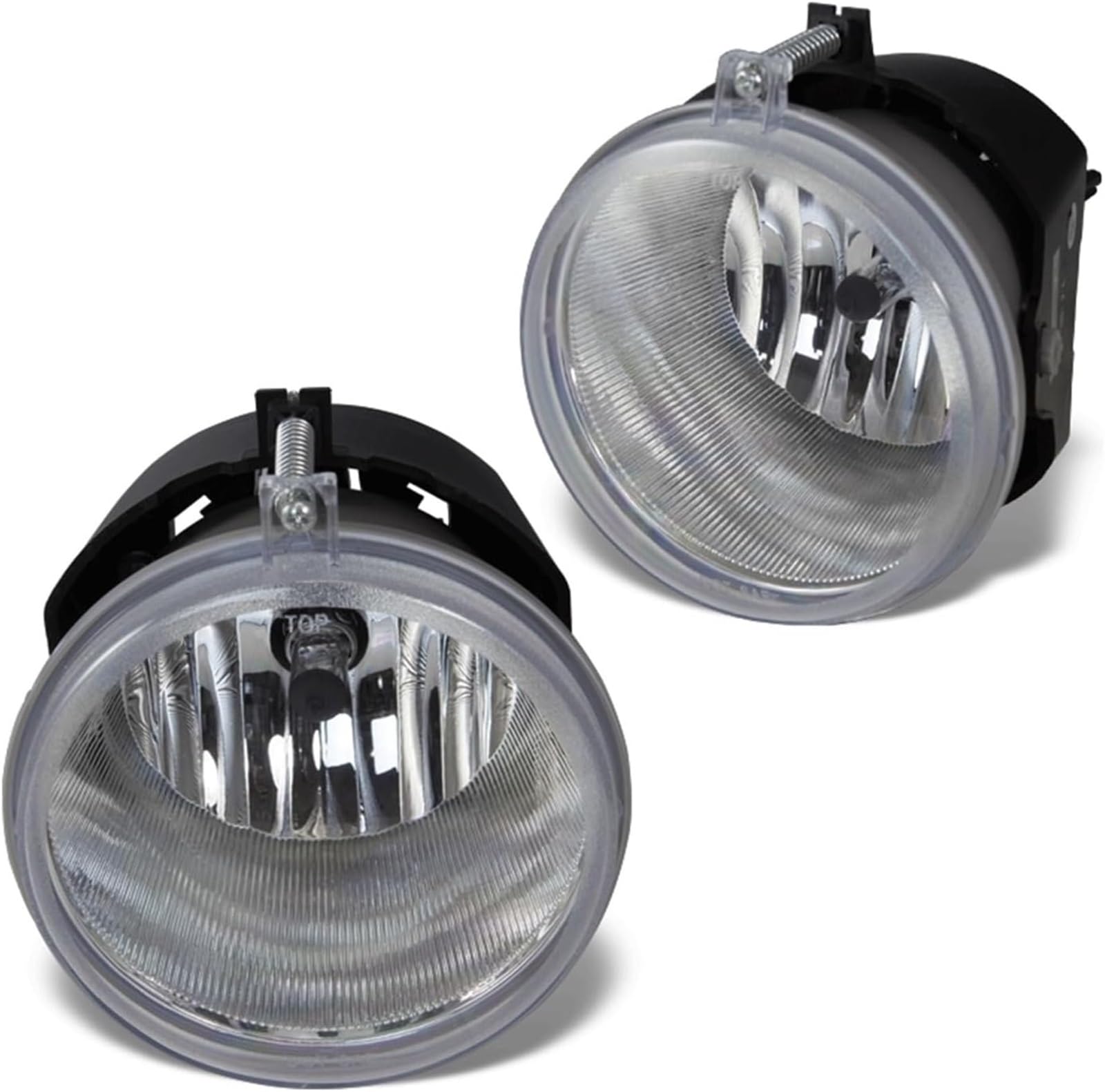Luce per auto Gruppo ottico anteriore per Jeep per Grand per Cherokee 2004-2010 Fendinebbia alogeno Faro(Clear lens)