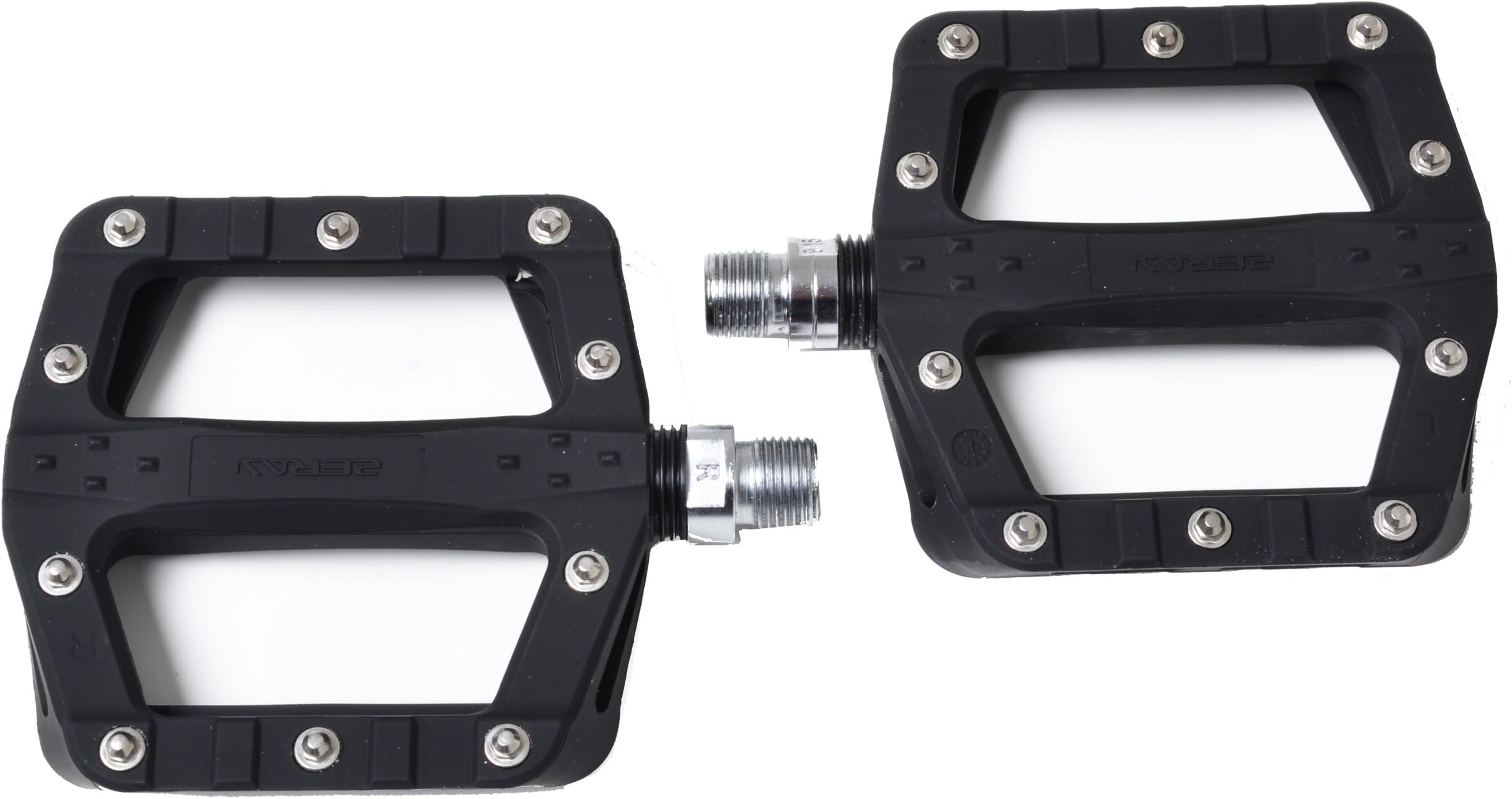 MTB / Fixed Gear Platform Pedal Sealed Bearing Chromoly Spindle Black